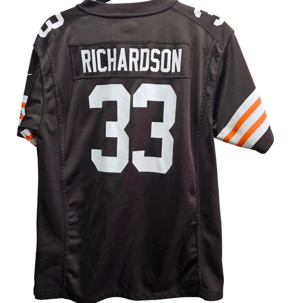Nike Cleveland Browns Trent Richardson 33 Youth XL Jersey Brown NFL Football - Picture 5 of 5